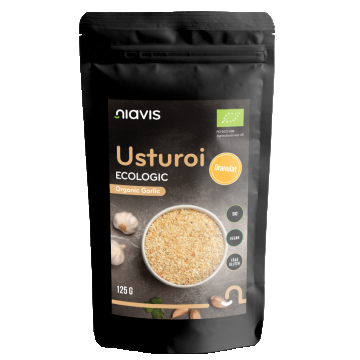 Usturoi granulat ecologic, 125g, Niavis