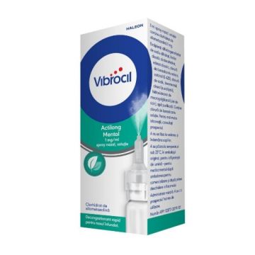 Vibrocil Actilong Mentol 1mg/ml spray nazal - 10ml