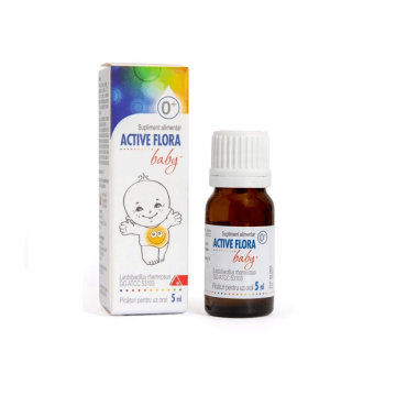 Active Flora Baby+ Picaturi orale probiotice 5 ml