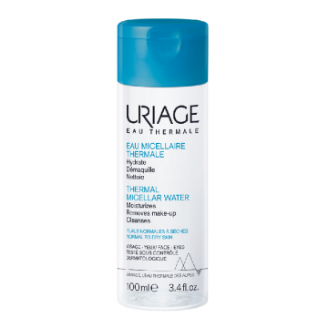 Apa micelara termala pentru ten normal-uscat, 100 ml, Uriage