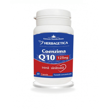 Coenzima Q10 125 mg 30 capsule