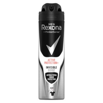 Deodorant spray Men Active Protection + Invisible, 150ml, Rexona