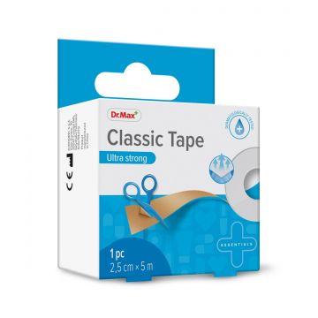 Dr. Max Classic Tape elastic 2.5cm x 5m, 1 bucata