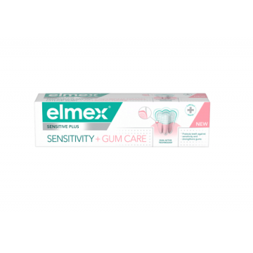 Elmex Sentitive Plus Sensitivity+Gum Pasta de dinti 75 ml