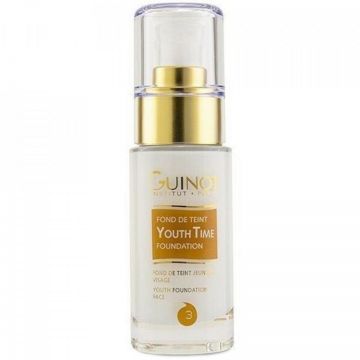 Fond de ten cu efect de intinerire Guinot Youth Time 30 ml (Concentratie: Fond de ten, Gramaj: 30 ml, Nuanta fond de ten: Nr. 3)