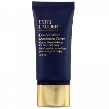 Fond de ten Estee Lauder Double Wear Maximum Cover (Concentratie: Fond de ten, Gramaj: 30 ml, Nuanta fond de ten: 3W1 Tawny)