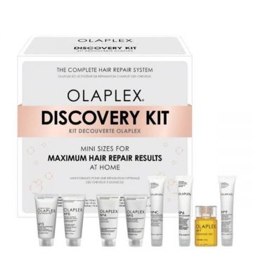 Kit Olaplex Discovery: No.3 30ml + No.4 30ml + No.4C 20ml + No.5 30ml + No.6 20ml + No.7 30ml + No.8 30ml + No.9 20ml