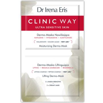 Masca pentru dermo-hidratare si lifting, 2x6ml, Dr. Irena Eris Clinic Way