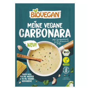 Mix pentru sos carbonara Eco fara gluten, 27g, Biovegan