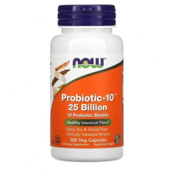 Now Probiotic-10 25 billion 100 veg caps