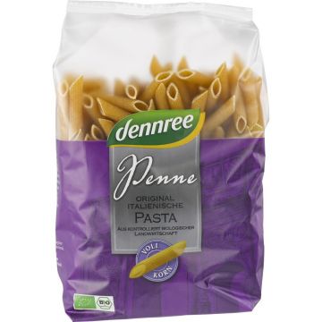 Pene eco din grau dur integral, 500g, Dennree