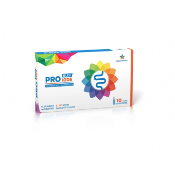 Pro Kids Bleu probiotic pentru copii 10 fiole x 5 ml