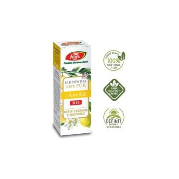 Ulei esential de lamaie 100% pur definit botanic si biochimic R15 10ml FARES