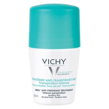 Vichy Deodorant roll-on antiperspirant cu parfum 50 ml BF