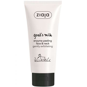 Ziaja Goat's Milk Peeling cu enzime pentru fata si gat 75 ml