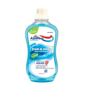 Apa de gura Fresh & Minty, 500ml, Aquafresh