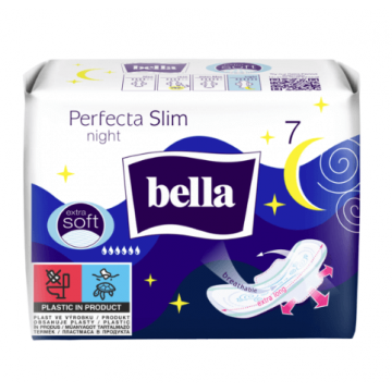 Bella Perfecta Slim Night extra soft Absorbante 7 bucati