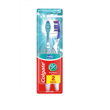 Colgate Max Fresh Periuta de dinti  Medium 2 bucati