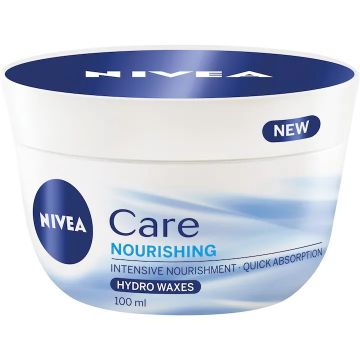 Crema de corp Care, 100ml, Nivea