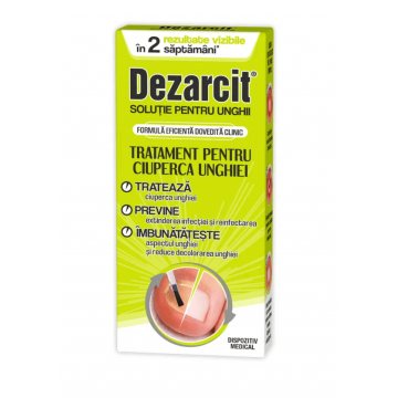 Dezarcit Solutie tratament pentru ciuperca unghiei 5 ml