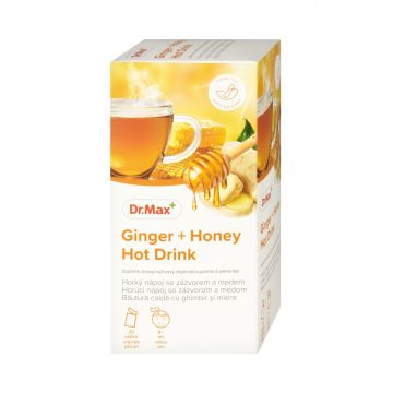 Dr. Max Ginger + Honey Hot Drink, 20 plicuri