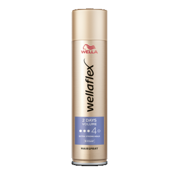 Fixativ cu grad de fixare 4 2Days Volume Extra Strong Wellaflex, 250ml, Wella