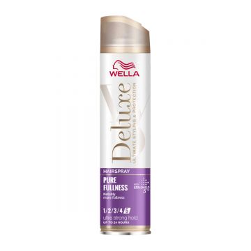 Fixativ pentru par cu fixare ultra puternica Pure Fullness Wella Deluxe, 250ml, Wella