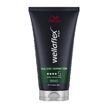 Gel pentru par cu grad de fixare 5 Men All-Day Definition Wellaflex, 150ml, Wella