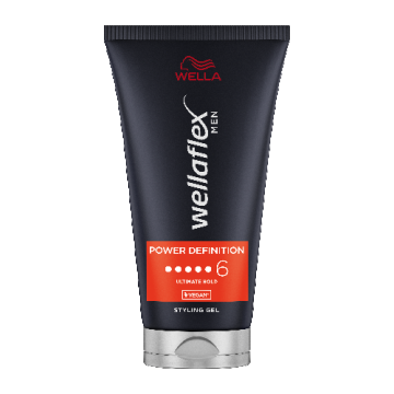 Gel pentru par cu grad de fixare 6 Men Power Definition Wellaflex, 150ml, Wella