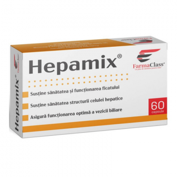 Hepamix, 60 capsule, Farmaclass