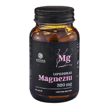 Magneziu Lipozomal, 60 capsule, Aronia Charlottenburg