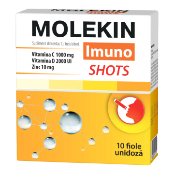 Molekin Imuno Shots, 10 fiole unidoza, Zdrovit