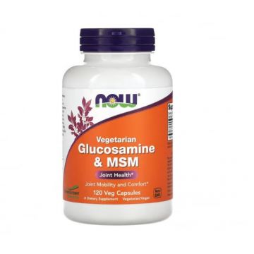 Now Glucosamine MSM Vegetarian 120 vcaps