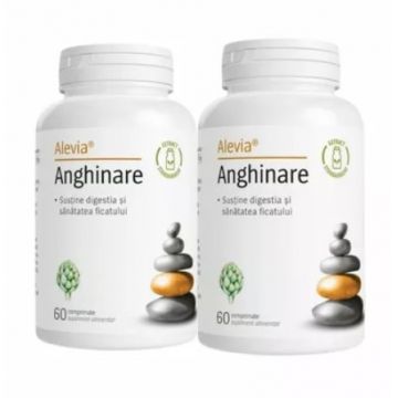 Pachet Anghinare 250 mg 2 la pret de 1, 60 + 60 comprimate, Alevia