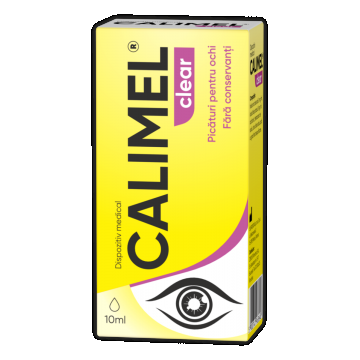 Picaturi pentru ochi Calimel Clear, 10ml, Zdrovit