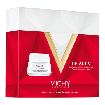 Set Crema antirid si fermitate pentru ten normal-mixt Liftactiv H.A., Vichy