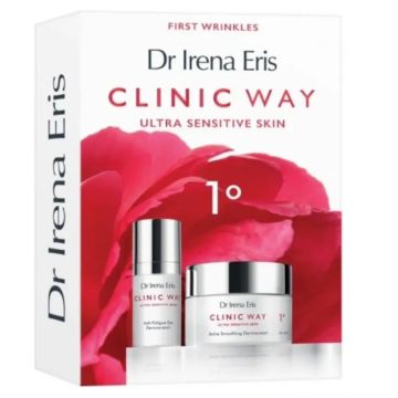 Set Crema de zi anti-aging 1° 50ml + Crema de ochi anti-aging 1°+ 2° 30ml, Dr. Irena Eris Clinic Way