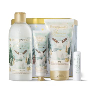 Set de Craciun cu aroma de zahar si mosc alb - Aurora D'inverno, Bottega Verde