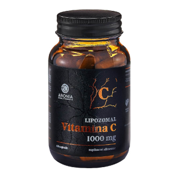 Vitamina C Lipozomala, 60 capsule, Aronia Charlottenburg