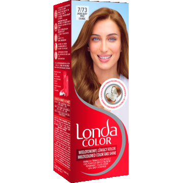 Vopsea de par permanenta 7/73 Blond coniac, 110ml, Londa Professional