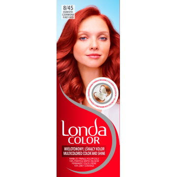 Vopsea de par permanenta 8/45 Firey Red, 110ml, Londa Professional