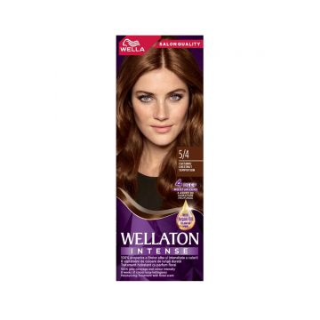 Vopsea de par permanenta Castaniu 5.4 Wellaton, 110ml, Wella