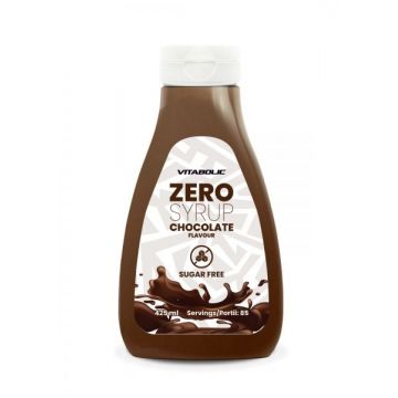 Zero Syrup cu aroma de ciocolata, 425ml, Vitabolic