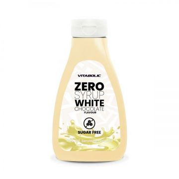 Zero Syrup cu aroma de ciocolata alba, 425ml, Vitabolic