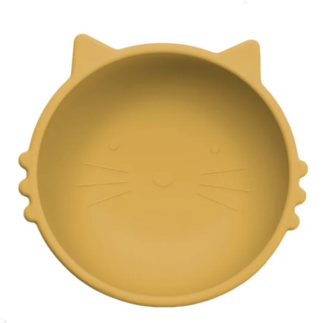 Bol din silicon Kitty I, 6 luni+, Honey, Appekids