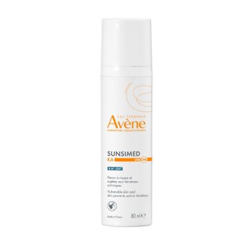 Crema cu protectie solara SPF50+ pentru pielea predispusa la keratoza actinica Sunsimed KA Avene, 80 ml