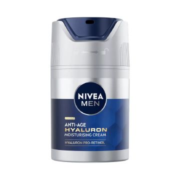 Crema pentru barbati Anti-age Hyaluron, 50ml, Nivea