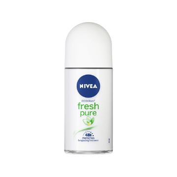 Deodorant roll-on pentru femei Pure & Natural, 50ml, Nivea