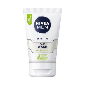 Gel curatare pentru fata Men Sensitive, 100ml, Nivea