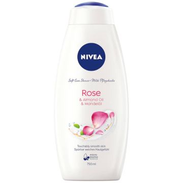 Gel de dus Care & Roses, 750ml, Nivea